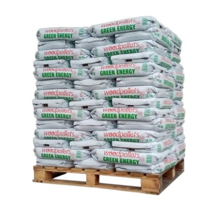 🔥 Pellets Green Energy – Palette 975 kg (65 sacs de 15 kg) – Granulés de bois haut rendement   *** 🎁 Offre spéciale : 3 sacs offerts pour tout achat ***    