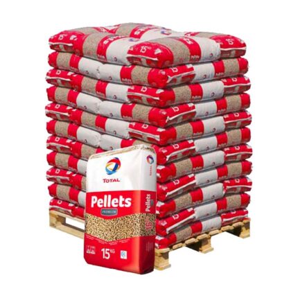 🔥 Pellets TotalEnergies Premium – Palette 990 kg (66 sacs de 15 kg) – Granulés de bois haut rendement    *** 🎁 Offre spéciale : 3 sacs offerts pour tout achat *** 